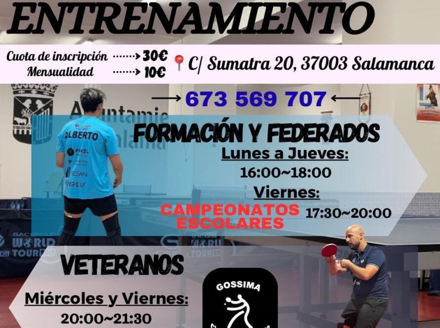 Sala Tenis de Mesa Sumatra - tenis in Salamanca