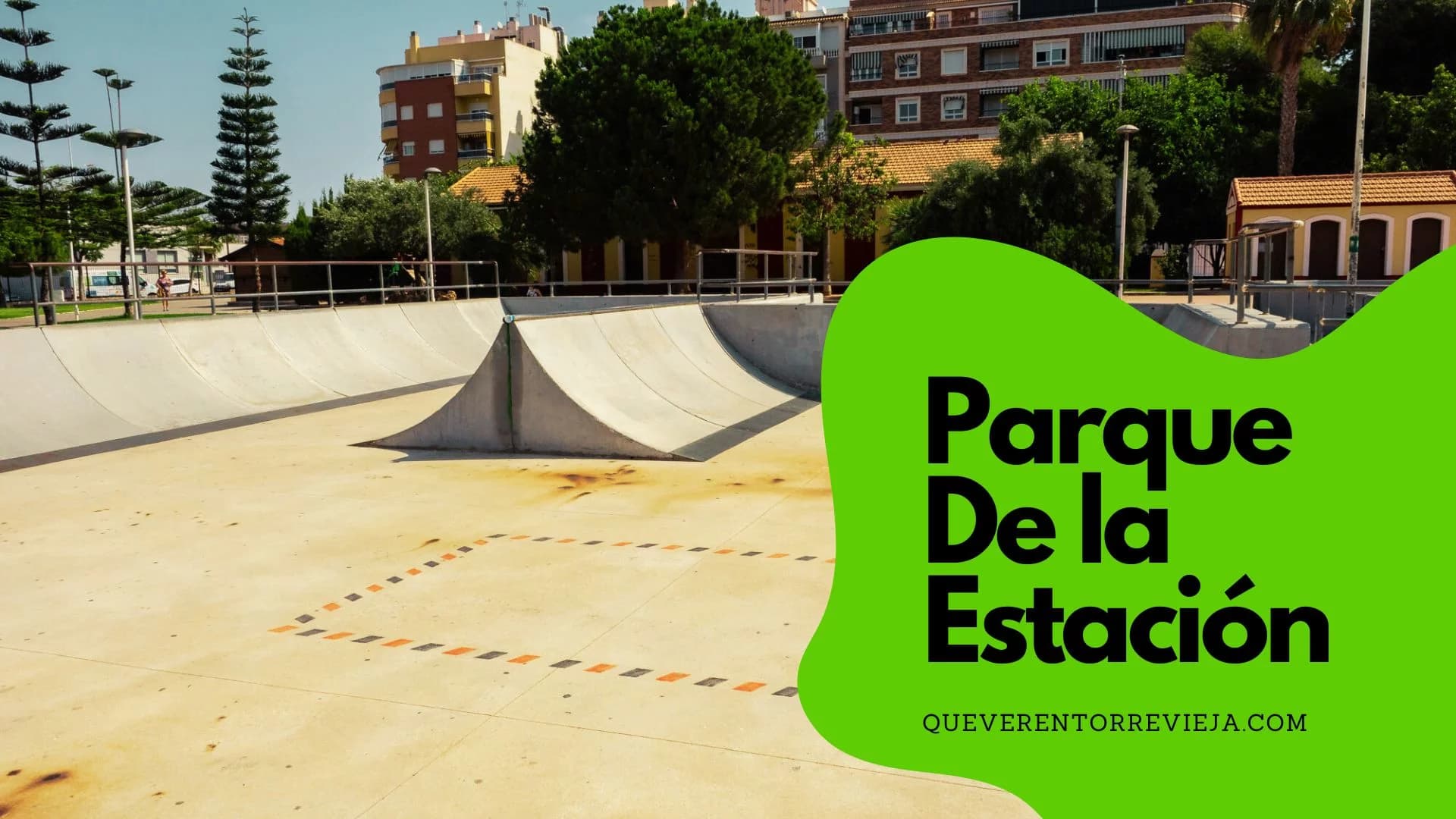 Parc de l'Estació. - skateboard in Torrevieja