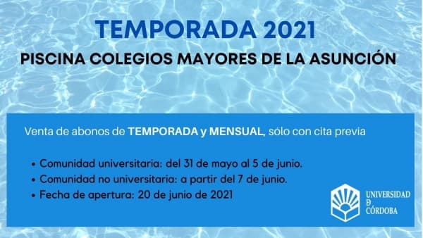 Piscina de los Colegios Mayores de La Asuncion - natacion in Córdoba