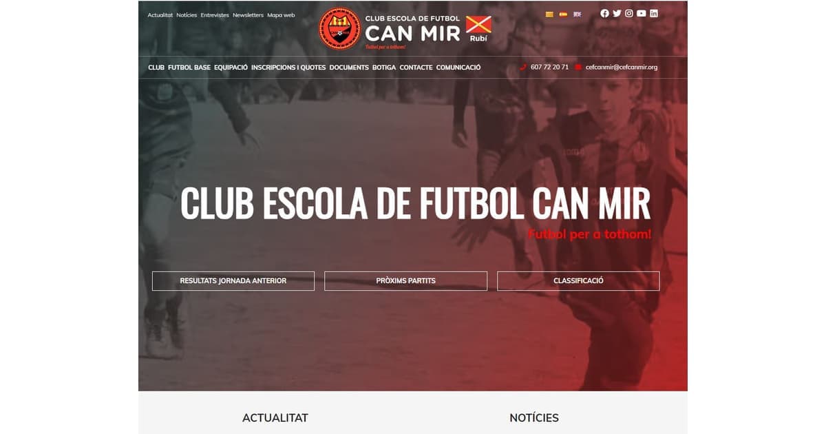 Can Mir Football School Club - fútbol in Rubí