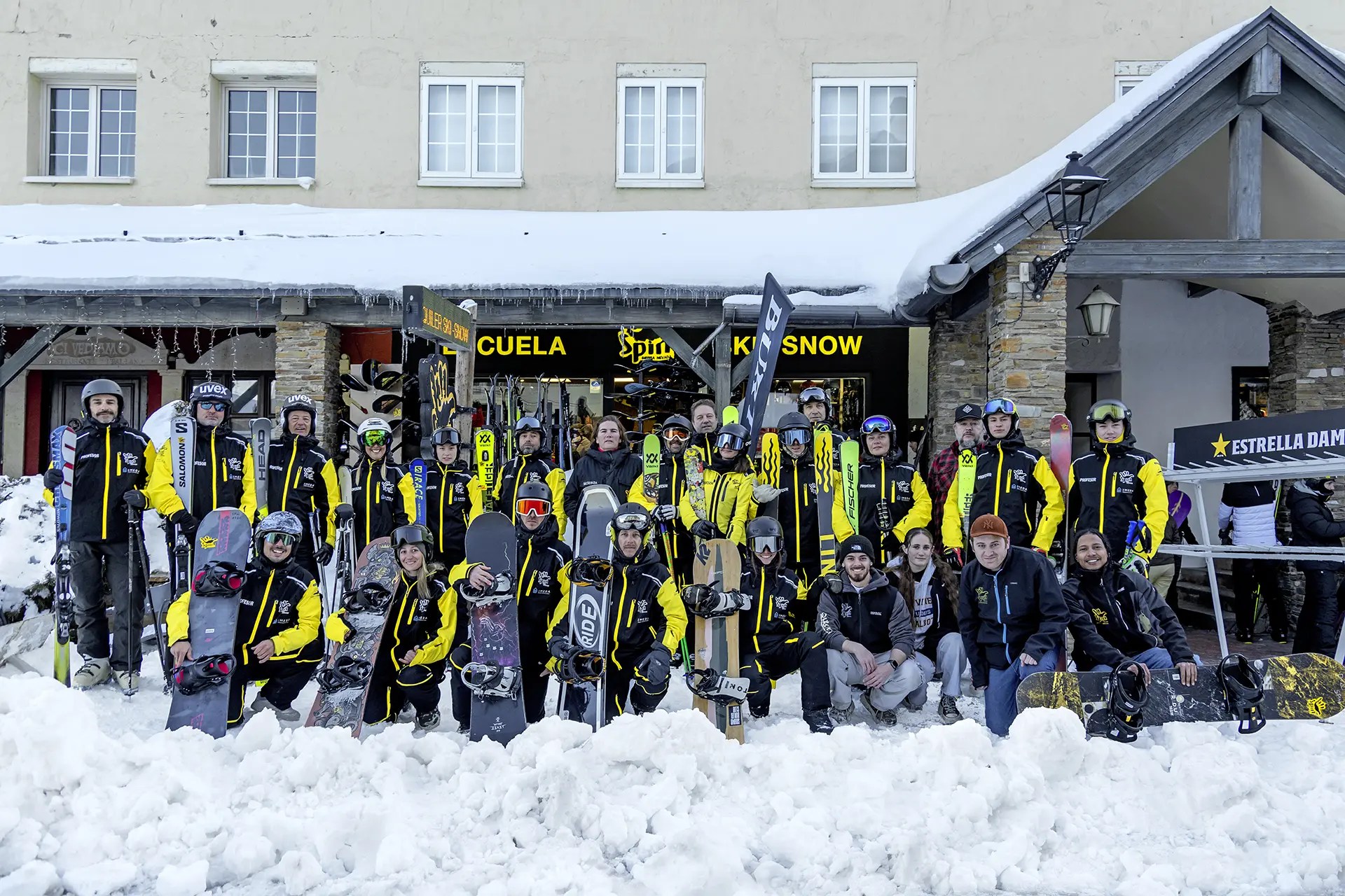 Spin Ski School Procenter - ski in Sierra Nevada