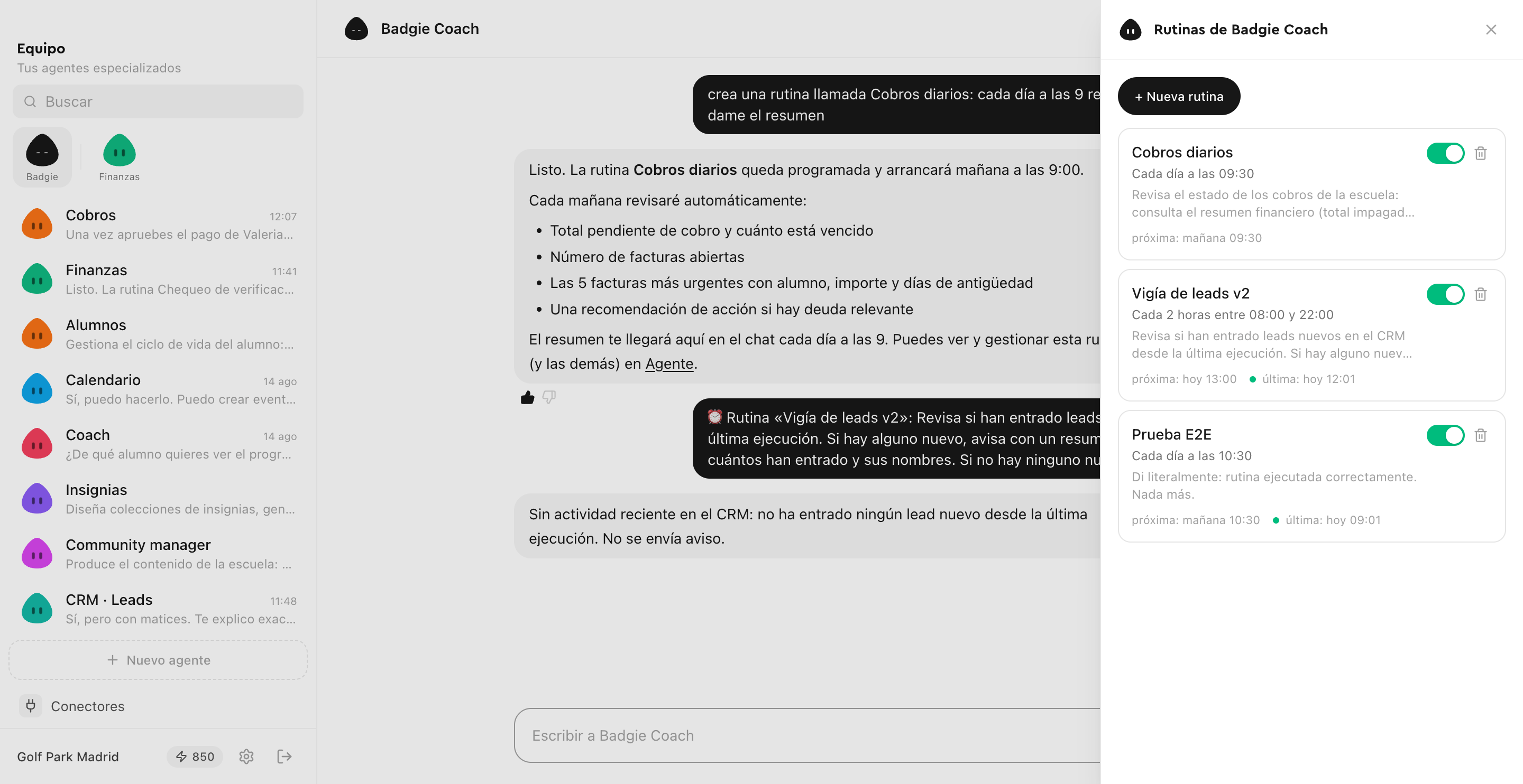 Uma app de Mac onde vive a tua equipa